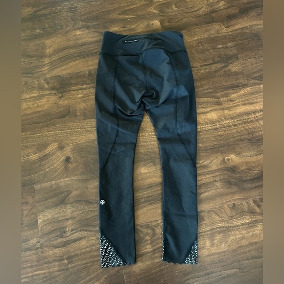 Lululemon Tight Stuff Tight II (Brushed) Black size 4 - Picture 6 of 7
